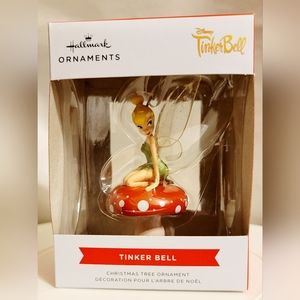 Hallmark Tinker Bell on Mushroom Ornament 2022